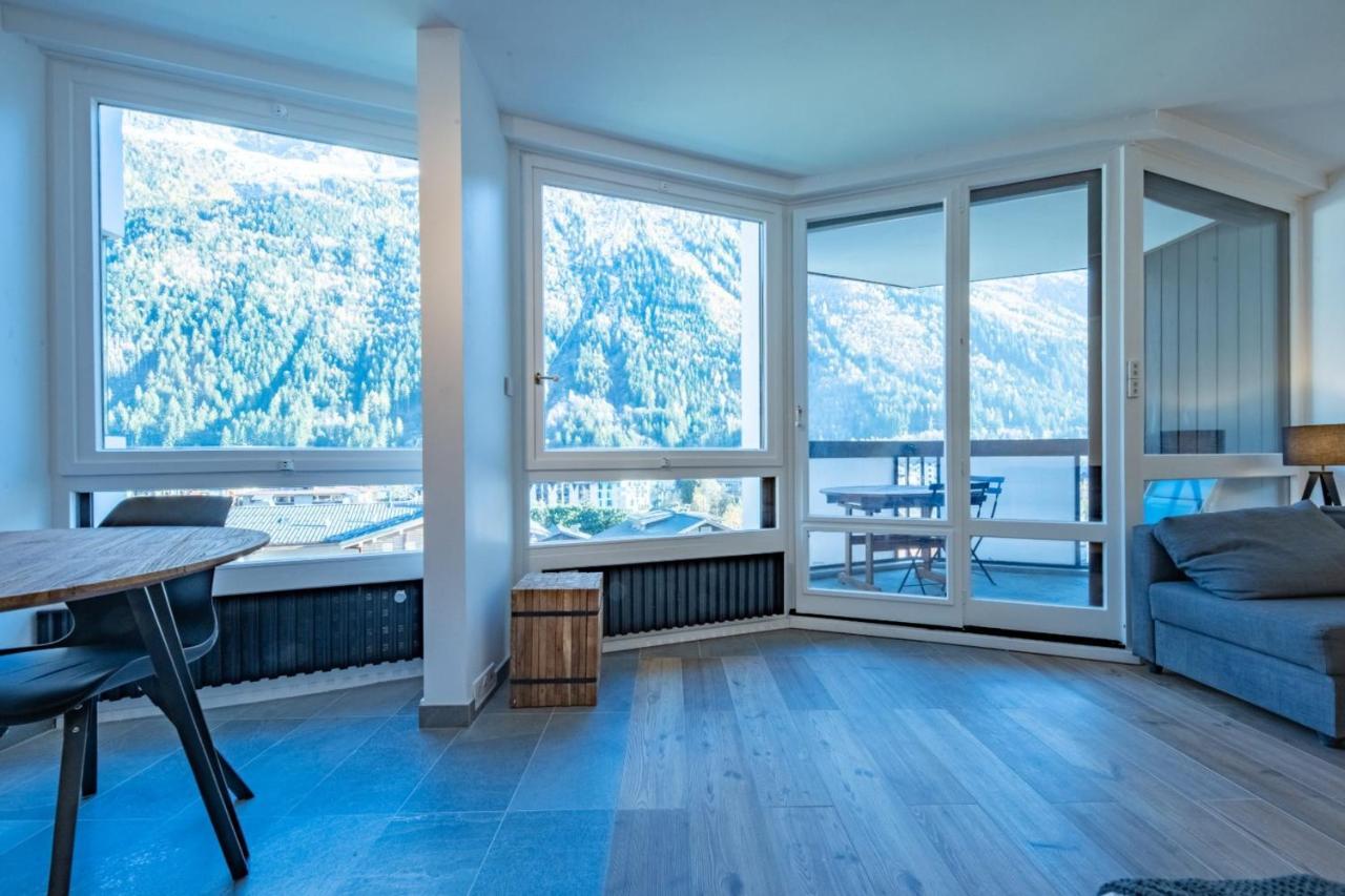Charming Studio With Balcony And View In Chamonix Eksteriør billede